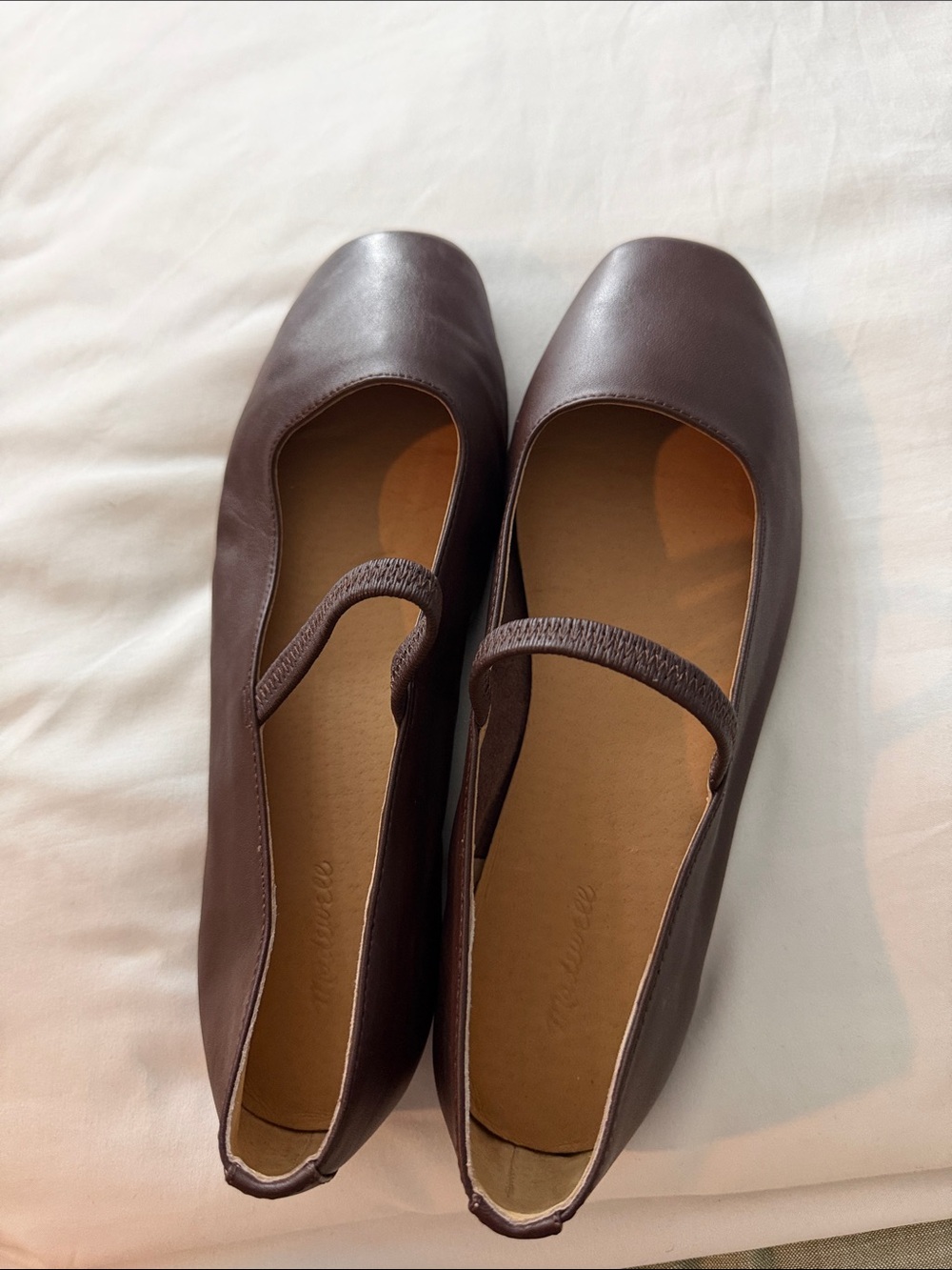 Madewell The Greta Ballet Flat in brown - Picture 2 of 4